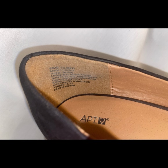 Apt 9 Black Suede Wedges - Picture 4 of 4